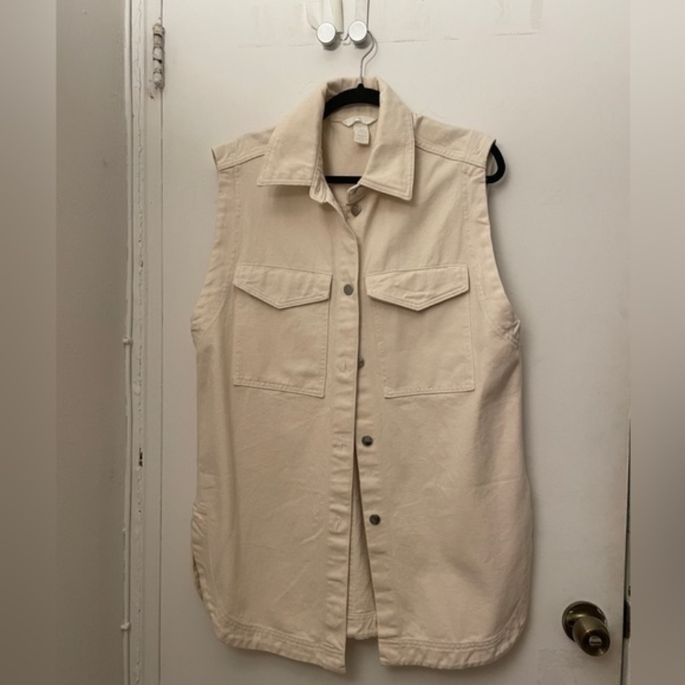 H&M denim vest NEW